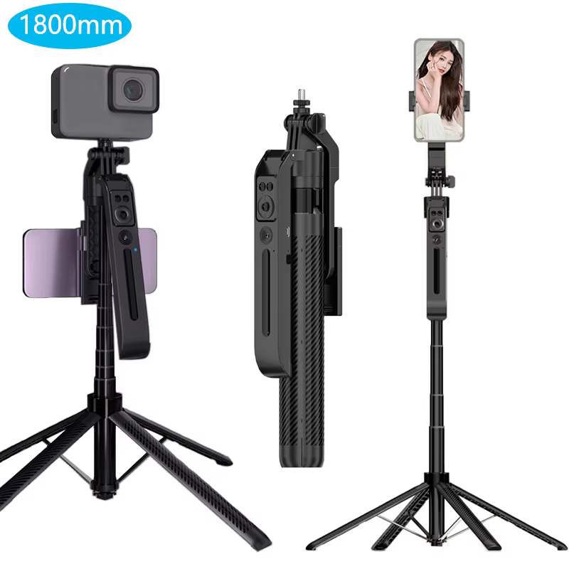C12 AI Tracking Selfie Stick Tripod 360 - Image 3