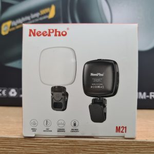 NeePho M21 | Portable LED Video Light with 1000mAh Battery