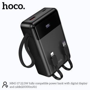 Hoco MMJ17 20000mAh 22.5W Fully Compatible Fast Charging Power Bank