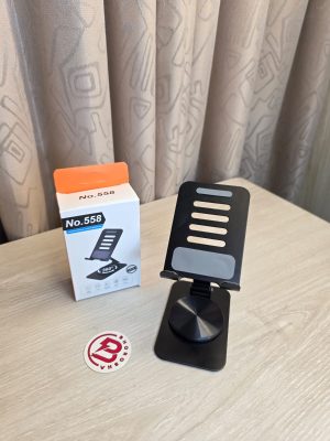 360° Rotating Minimalist Desktop Stand - Black Edition