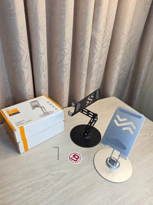 Almuniam 360 Rotate L-015 Carbon Steel Phone Stand