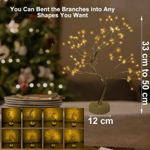 HONPHIER 108 LED Warm White Tree Lamp – Elegant Lighting for Every Occasion