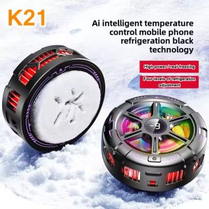 K21 AI Semiconductor Magnetic Mobile Cooler – 15W Fast Freeze Radiator