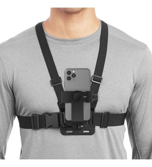 Universal Mobile Phone Chest Mount Strap for Action Video