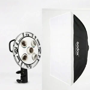 Godox TL5 Professional Softbox with 5-in-1 Lamp Holder (1pcs Kit - Without Stand)