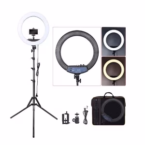 Jmary FM-18R 18-Inch Professional LED Ring Light with Wireless Remote