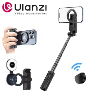 Ulanzi JJ03 Magnetic Selfie Stick Tripod with Remote – 3-in-1 Versatility