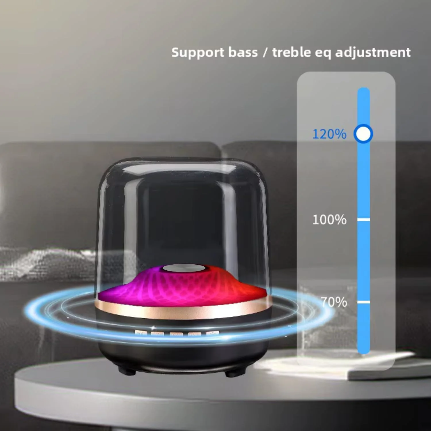 HALCON FF92 Mini Aura Bluetooth Speaker - Image 8